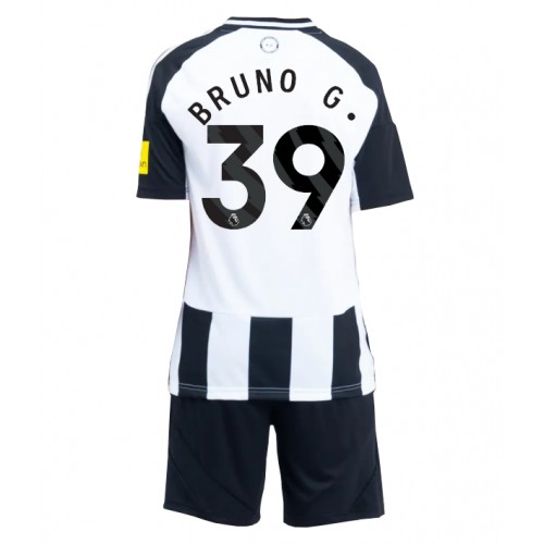 Dětský fotbalový dres Newcastle United Bruno Guimaraes #39 2024-25 Domácí Krátký Rukáv (+ trenýrky)